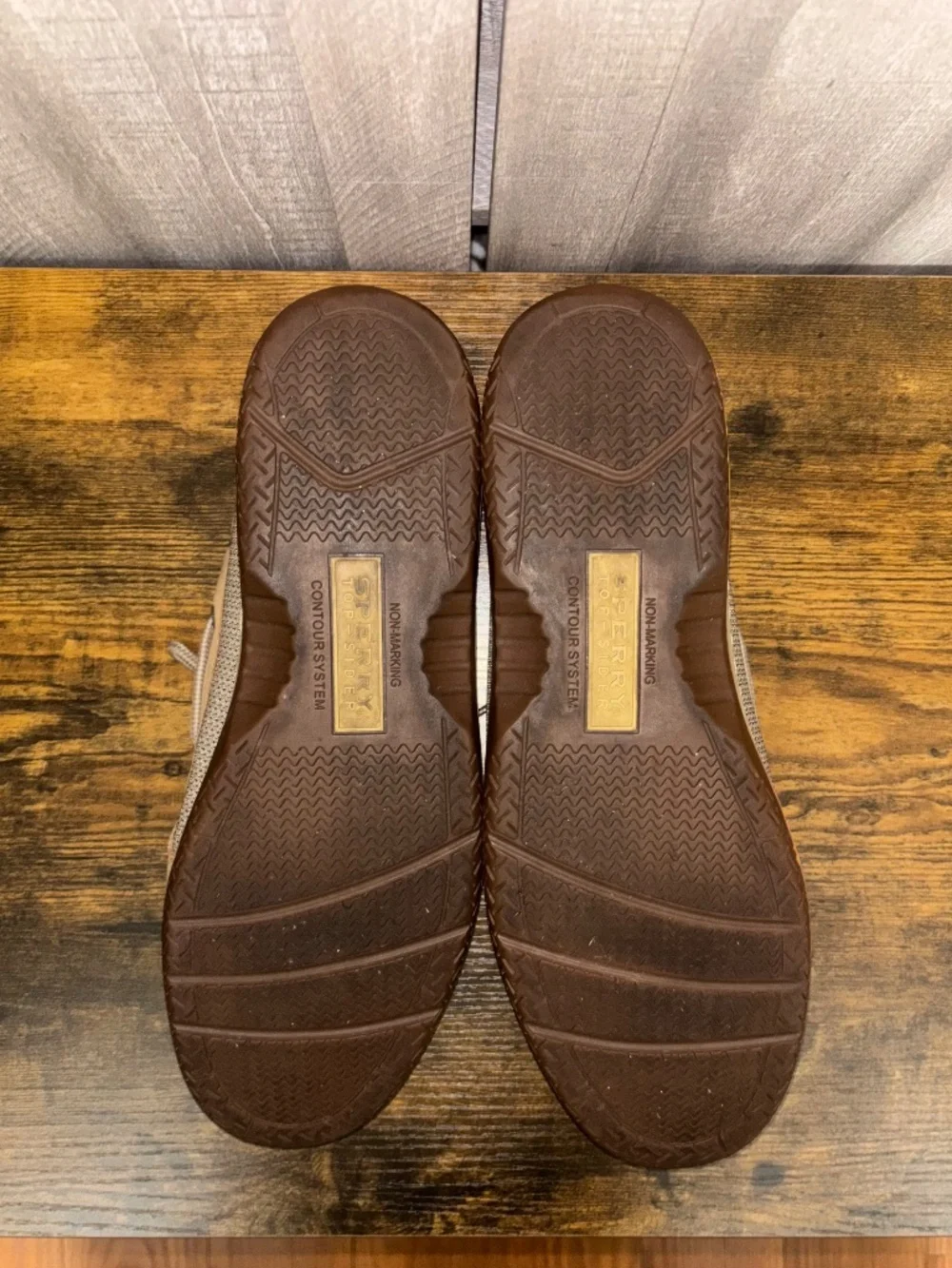Men's Sperry Billfish Boat Shoes Like New Tan Leather 12 XW